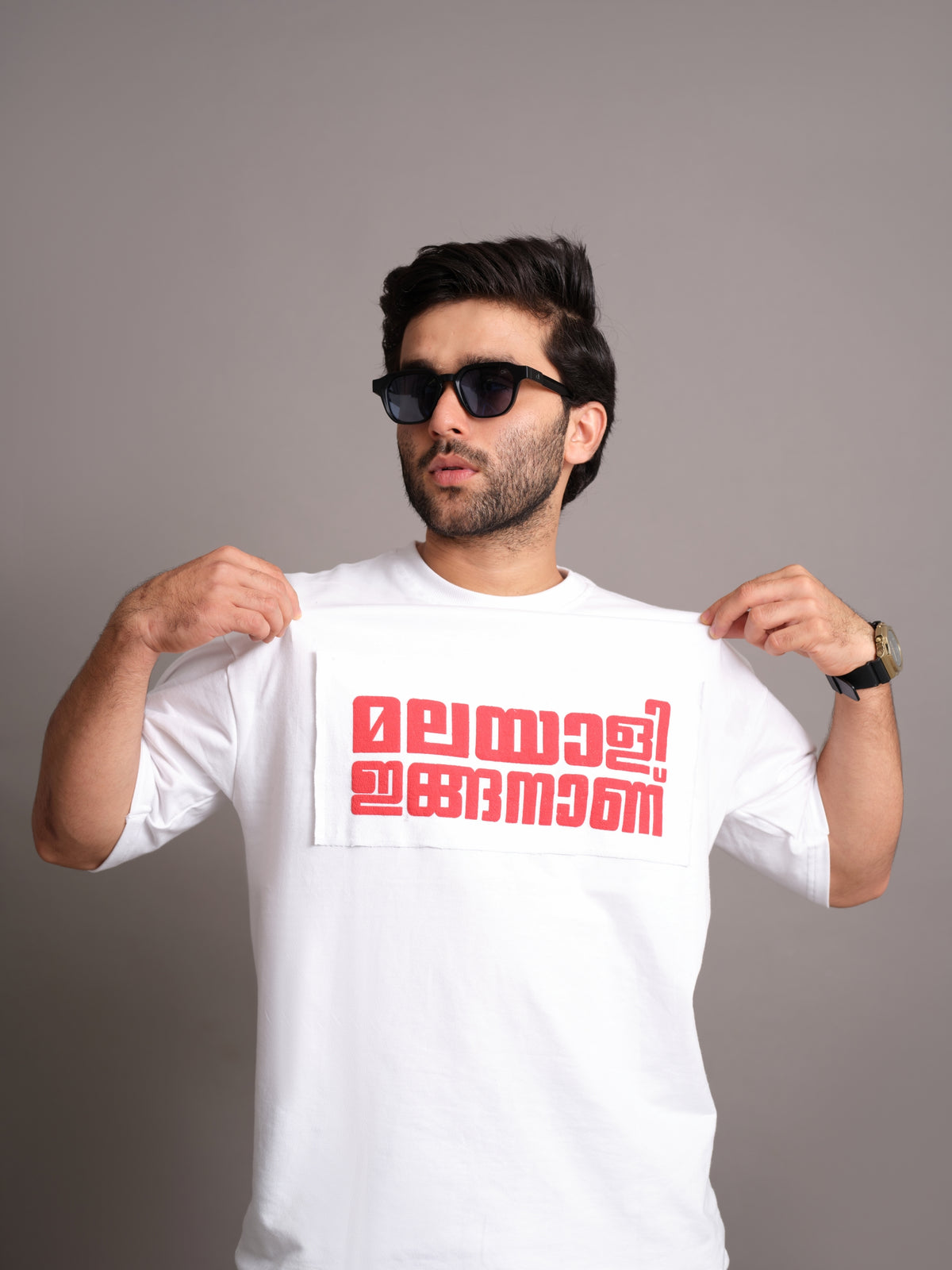 MALAYALI INGANAAN oversized T-Shirt