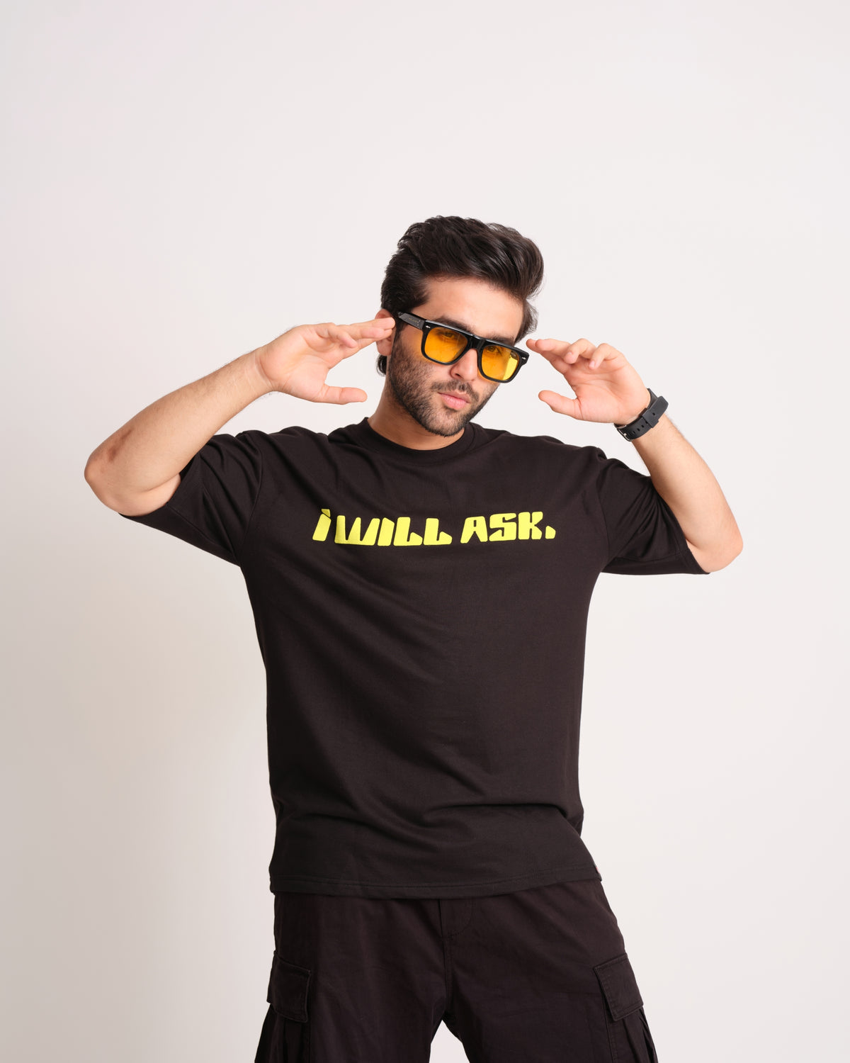 I WILL ASK oversized t-shirt