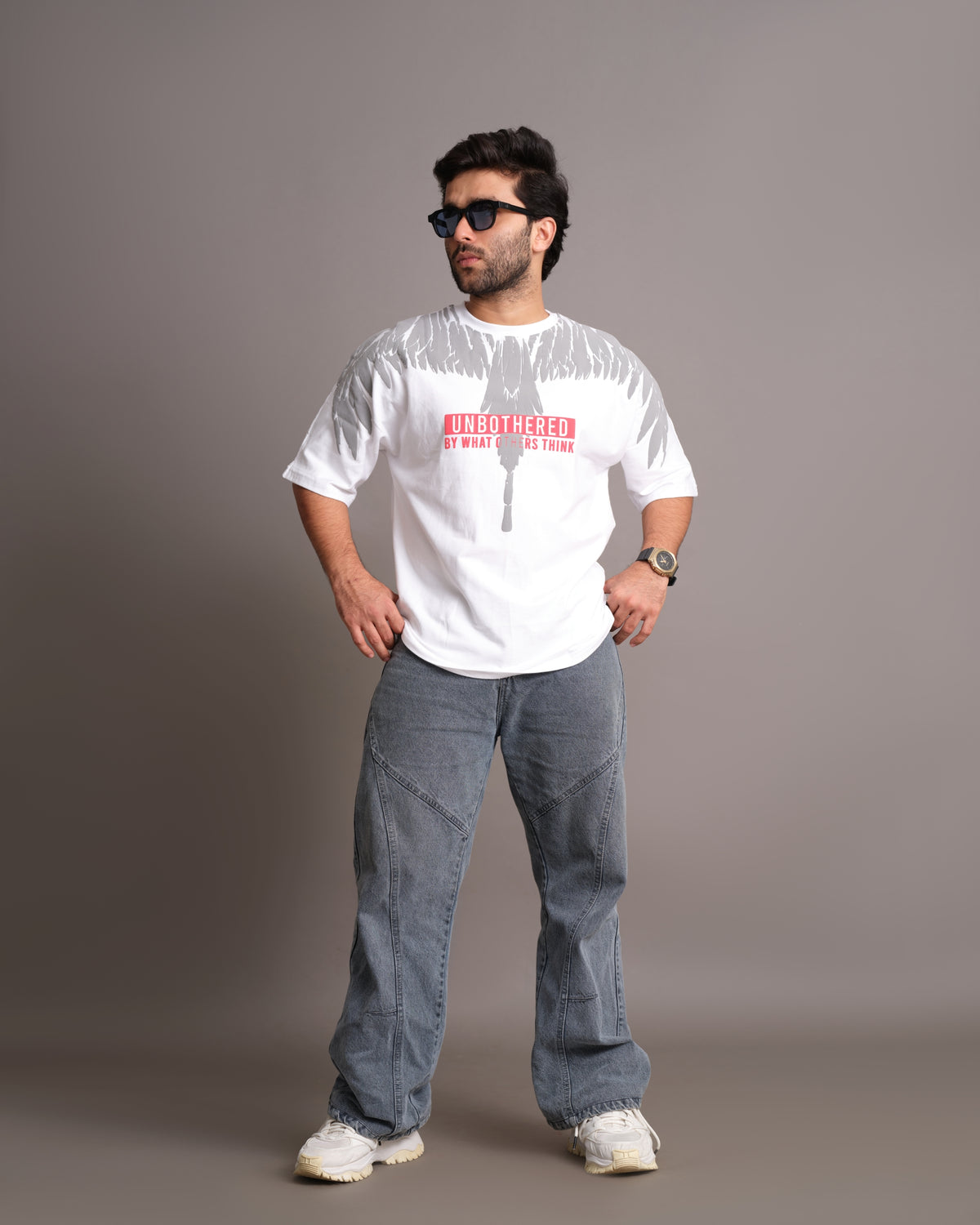 UNBOTHERED oversized T-shirt